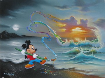  mickey - Mickey Farben der Meer und Himmel Zauber